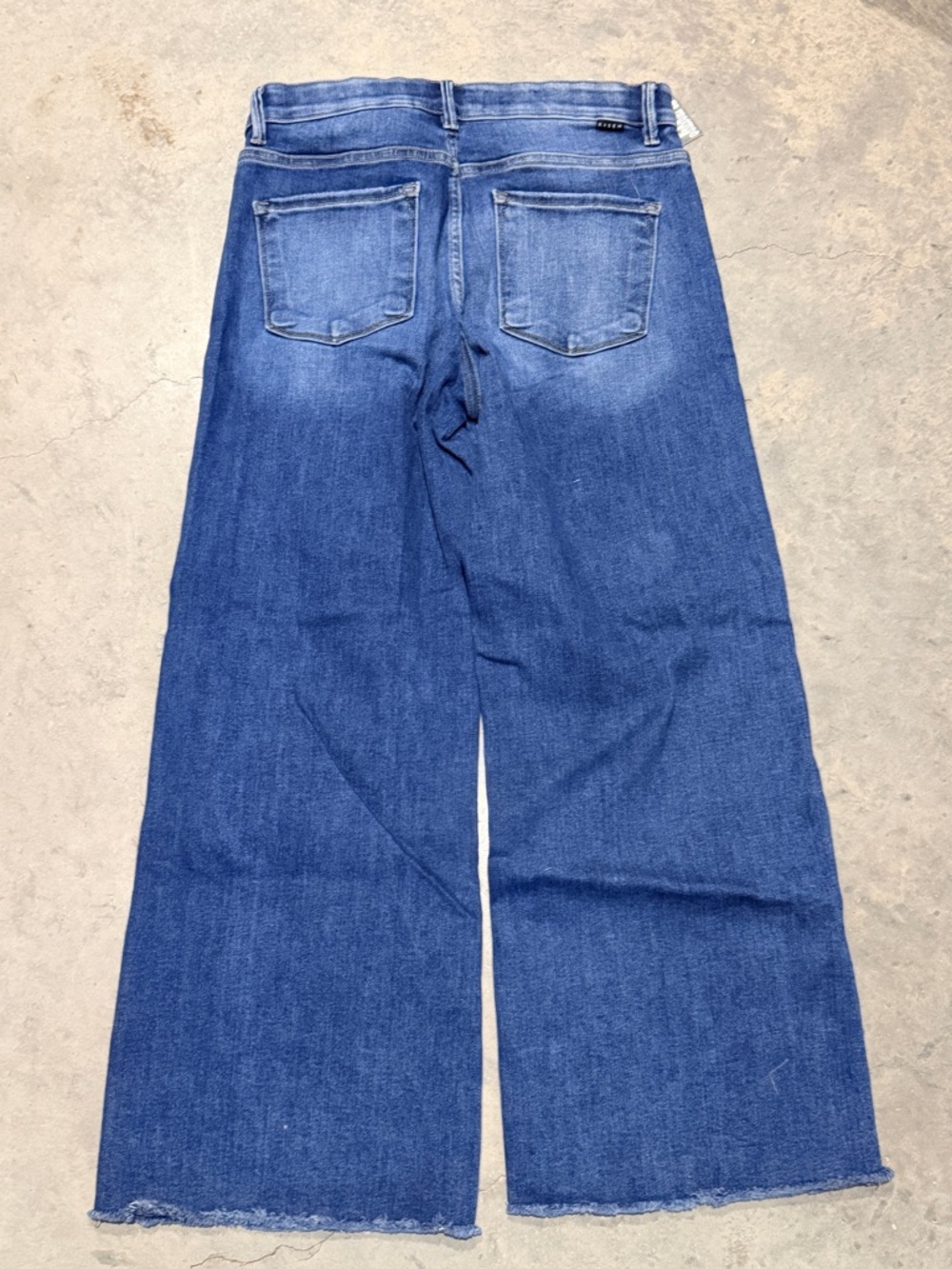 High-Rise mid-rise crop Jeans by Risen size 7, waist 28 tummy control - Picture 2 of 6